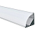 Комплект LEDBOX S профиль угловой алюминиевый анод. LP-SL054 с рассеивателем 17811-17812