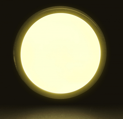 LED cветильник накладной Евросвет NOAS YL14-1801-S 18Вт 3200К черный 000059930