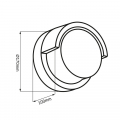 Уличный LED светильник Goldlux Essen 12W 4000K IP44 328786