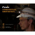 Налобный светодиодный аккумуляторный LED фонарь Fenix 240Lm 4100-4300K IP68 HM23