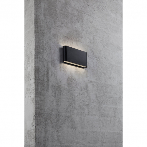 LED світильник архітектурний Nordlux Kinver 6W 3000K IP54 чорний 84181003