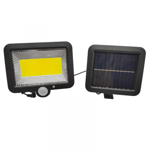 LED прожектор на солнечной батарее Goldlux Duo 1W 6000К IP44 с датчиком движения 323071