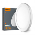 LED cветильник Videx DL6R 18W 3000-4000-6500K  встраиваемый круглый VL-DL6R-18CW