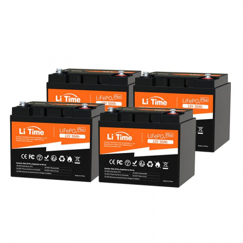 Акумуляторна батарея літієва LiTime LiFePO4 12V 50Ah (640Wh) litime-12-50