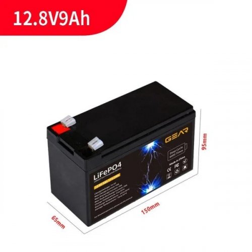 Аккумуляторная батарея литиевая Gear LiFePO4 12.8V 9Ah (115Wh) GB-LiFePo4-12.8-9