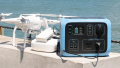Портативная зарядная станция Bluetti 500 Вт/ч серая AC50S
