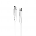 Кабель з'єднувальний зарядний Euroelectric Type-C to Type-C 1м Cable-C-L(30W)