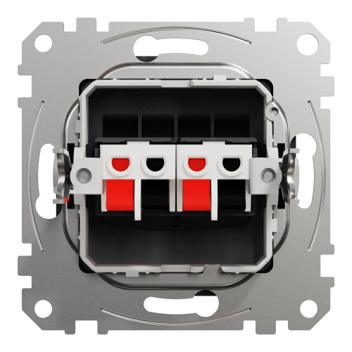 Розетка аудио Schneider Sedna Design IP20 черная SDD114411