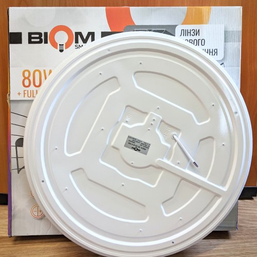 LED светильник Biom Smart 80W SML-R28-80-M-FRGB 3000-6000K+FULL RGB с д/у музыкальный BT APP 21027