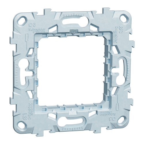 Супорт Zamak UNICA MODULAR 2 модуля, NU7002 метал NU7002