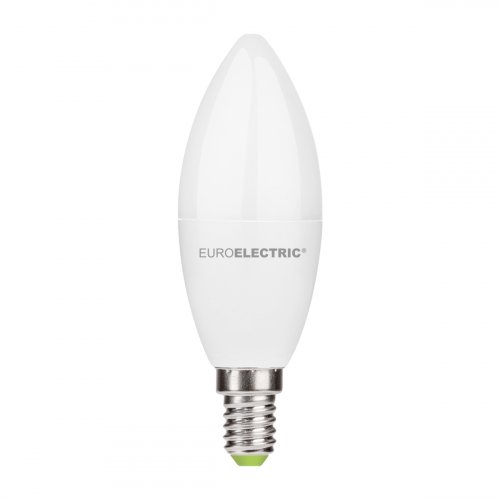 Світлодіодна лампа Euroelectric 9W E14 4000K LED-CL-09144(EE)
