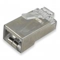 Конектор Gear RJ-45 САТ.5E екранований 8P8C FTP 100шт GC-FTPC5E8P8CRJ45-100