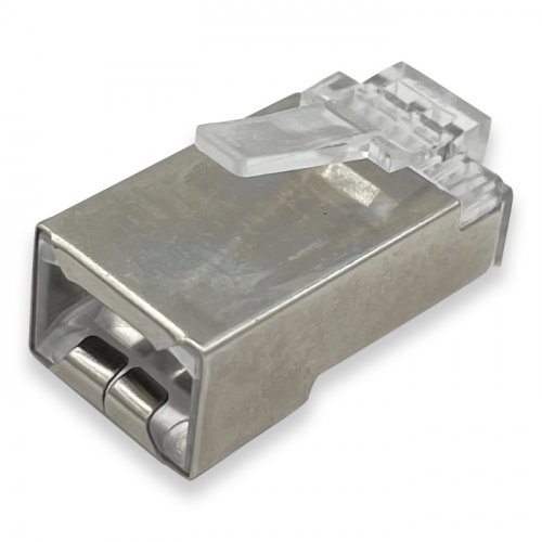 Конектор Gear RJ-45 САТ.5E екранований 8P8C FTP 100шт GC-FTPC5E8P8CRJ45-100