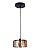 Подвесной светильник Goldlux Ofelia GX53 4000K янтарный 331274