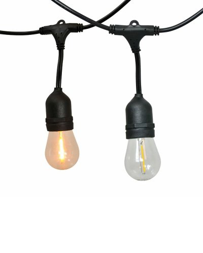 Вулична гірлянда Goldlux Party F E27 10x6W 2200K IP44 з лампочками 308191
