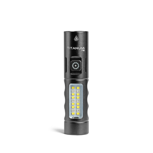 Портативный светодиодный аккумуляторный LED фонарик Titanum 160Lm 6500/12000K IPX2 TLF-T16