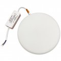 Точковий LED світильник Downlight Євросвітло 24W 4200К вбудований коло без рамки LED-R-170-24 000057948