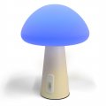 Настольная LED лампа аккумуляторная Videx 4W 3000-6500K+RGB белая VL-TF25BG Настольная LED лампа аккумуляторная Videx 4W 3000-6500K+RGB белая VL-TF25BG