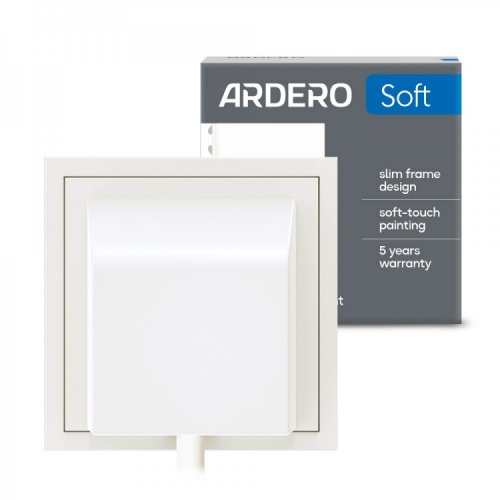 Кабельний вивід Ardero ER161C-W Soft білий 8637