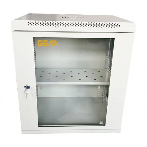 Шкаф телекоммуникационный навесной Gear 19 15U металлический 600x600мм серый GWMSN-15U-600-600G