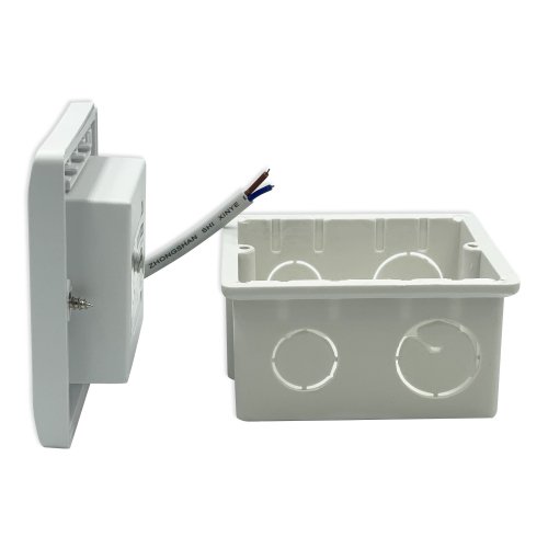 Точковий LED світильник Horoz сходовий QUARTZ 2W 4000К з датчиком руху білий 079-027-0002-010