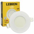 LED cветильник Lebron L-PR-341 3W 4100К круг 12-10-03 LED cветильник Lebron L-PR-341 3W 4100К круг 12-10-03