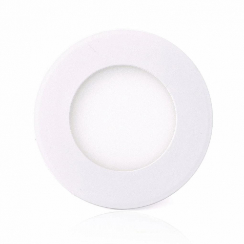 LED cветильник Евросвет 3W 4200К встраиваемый круг LED-R-90-3 000039169