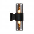 Уличный светильник Eurolamp DECO R 2xЕ27 IP54 черный BRA-2xE27(DECO)R Уличный светильник Eurolamp DECO R 2xЕ27 IP54 черный BRA-2xE27(DECO)R