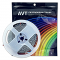 LED стрічка AVT SMD3528 120шт/м 9.6W/м IP20 12V 4000-4500K 1018467