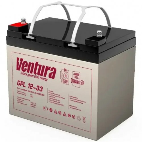 Акумуляторна батарея Ventura 12В 33А*г GPL 12-33