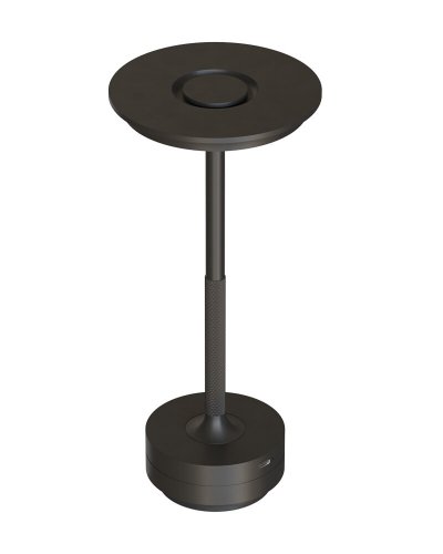 Настольная LED лампа аккумуляторная Kloodi 5W 2700K/4000K/6500K IP20 черный TA-5V CLA CCT BK