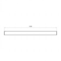 LED светильник влагозащищенный Eurolamp линейный 35W 3000-5000К IP40 Nice Light-35