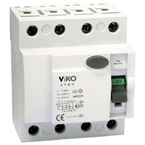Автоматичний вим. VIKO 4P 32A 30kA (VTR4-3230)
