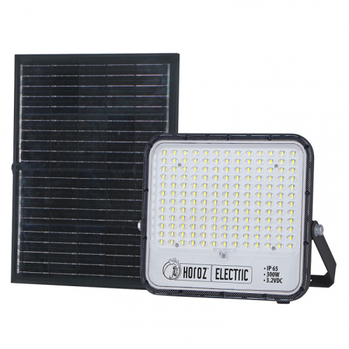 LED прожектор на солнечной батарее Horoz PRO-300 300W 6400К IP65 068-012-1300-010