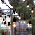 Уличная гирлянда Eurolamp для ламп Е27х10шт черная 10м IP44 без ламп GAR10_M10