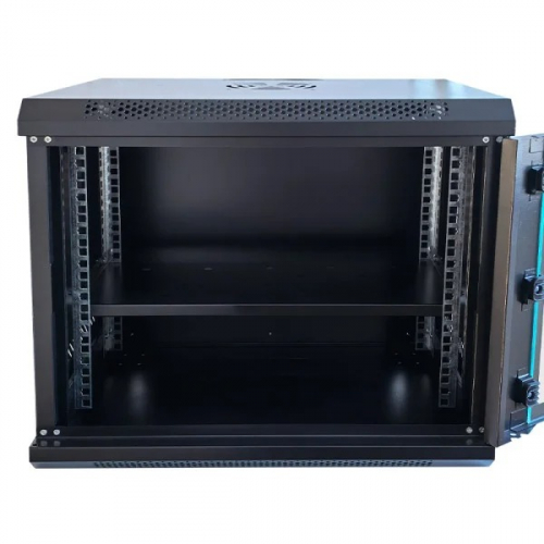 Шафа серверна настінна Gear 9U з полицею GWMSN-9U-600-600