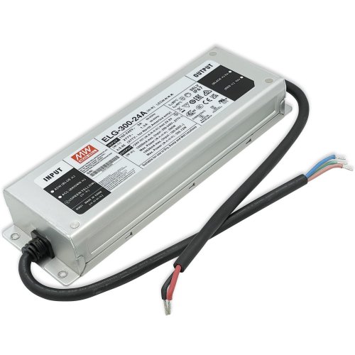 Блок живлення Mean Well 300W 6.25-12.5A 22.4-25.6V IP67 ELG-300-24A