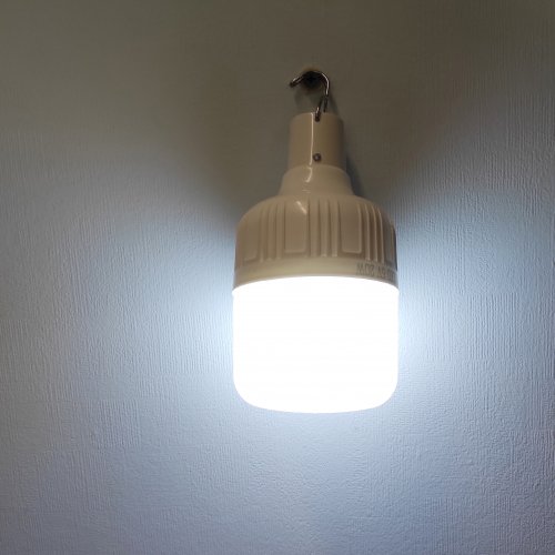 Фонарь лампа LED аккумуляторная LT подвесная кемпинговая на крючке 5V 20W USB BATTERY-LAMP-20 031101