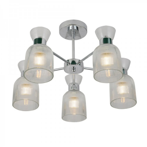 Люстра Ardero BL1650-3 SHARLOTT E14 хром 8419