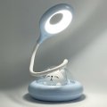 Настільна LED лампа акумуляторна Lebron L-TL-L-54 6W 4100К 1200mAh USB синя 15-13-54 Настільна LED лампа акумуляторна Lebron L-TL-L-54 6W 4100К 1200mAh USB синя 15-13-54