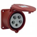 Розетка силова промислова TP Electric 5x32A 3P+N+PE із заземленням 75x75 пряма 60-40-92 Розетка силова промислова TP Electric 5x32A 3P+N+PE із заземленням 75x75 пряма 60-40-92