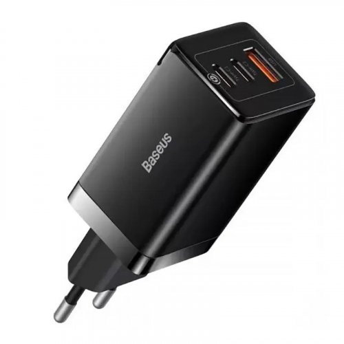 Сетевое зарядное устройство Baseus Wall Charger GaN5 Pro 65W 2xUSB-C+USB 1155