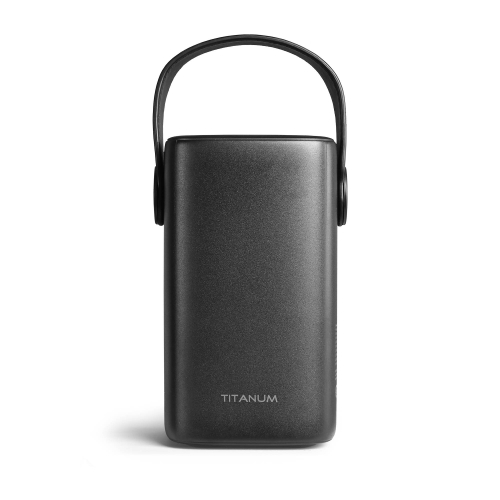 Портативное зарядное устройство (повербанк) TITANUM WC60 60000mAh 100W Black TPB-WC60-B
