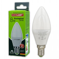 LED лампа Eurolamp ЕCО серия "P" 8W E14 4000K LED-CL-08144(P)