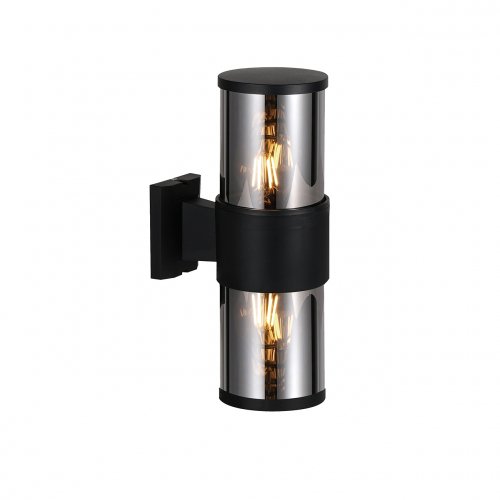 Уличный светильник Eurolamp DECO C 2xЕ27 IP54 черный BRA-2xE27(DECO)C