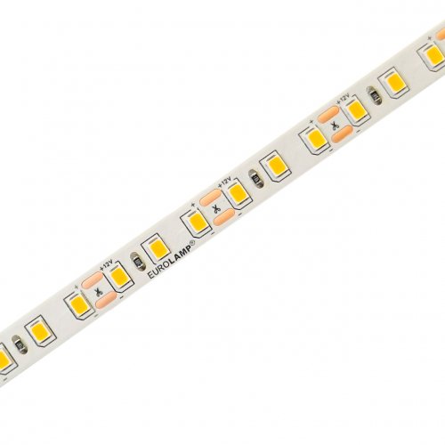 LED стрічка Eurolamp SMD2835 120шт/м 12W/м IP20 12V 300K LED/ROLL-5m/3000K(120)12V