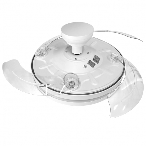 LED светильник Videx CLF06 60W 3000/4200/6000K с вентилятором белый VL-CLF06-60CW