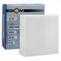 LED світильник накладний Biom 6W 5000К IP40 квадрат білий NL-1-S6-W-5 25790 LED світильник накладний Biom 6W 5000К IP40 квадрат білий NL-1-S6-W-5 25790