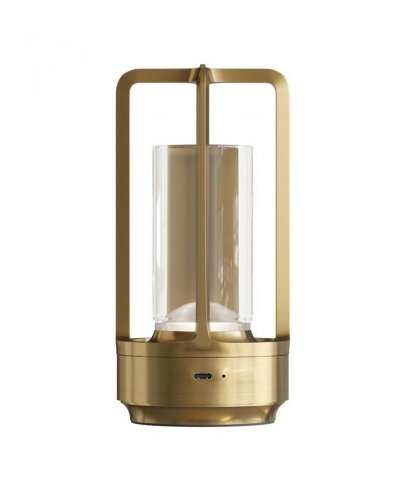 Настольная LED лампа аккумуляторная Kloodi 5W 2700K/4000K/6500K IP20 золото TA-5V CAN CCT GD