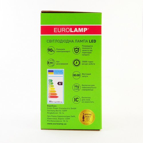 Світлодіодна лампа Eurolamp 30W Е27 4000K (LED-HP-30274)